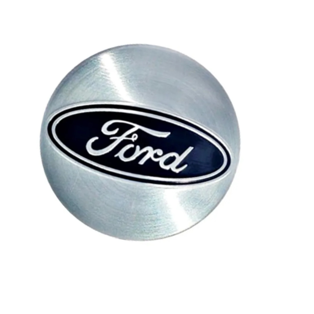 1 Calotinha Prata Centro Roda Ford Ka Fusion New Fiesta 55mm SHOPEE SP BRASIL