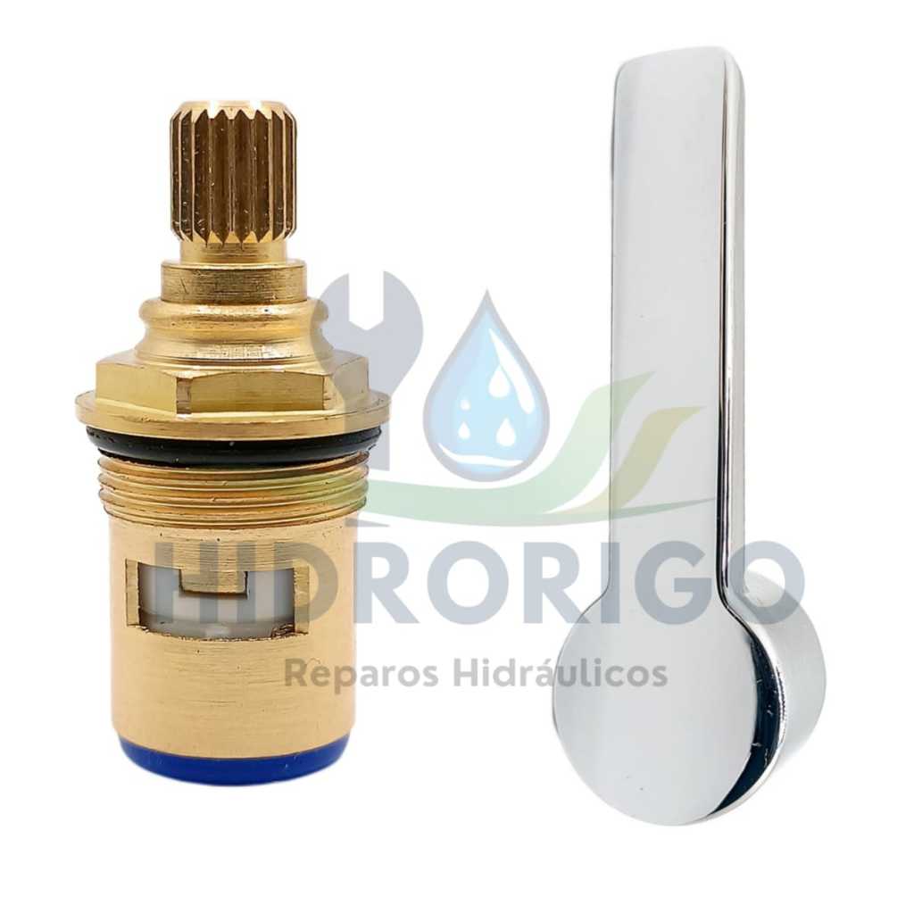 Kit Reparo + Volante Alavanca Acabamento Para Misturador de Cozinha Gali Docol Original