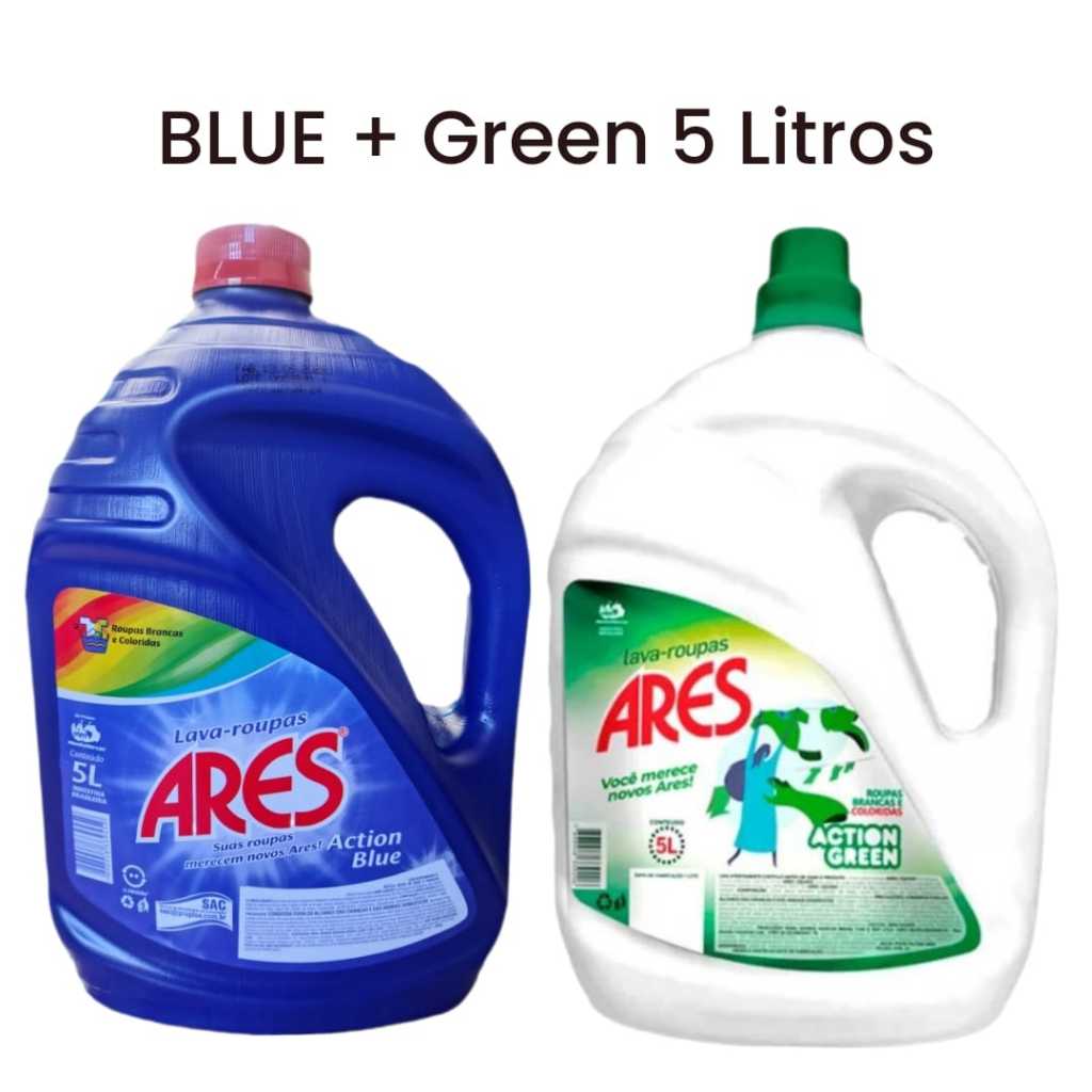 Kit Econômico Lava Roupas 5L – Rende Mais e Deixa Roupas Impecáveis