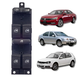 BOTÃO INTERRUPTOR VIDRO ELÉTRICO VW BORA 2000/2011 GOLF PASSAT em Oferta na Shopee