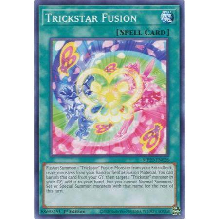 YUGIOH CARDS Un - FUSÃO TRAPESTRELA 1ª EDIÇÃO MP20 - PT02