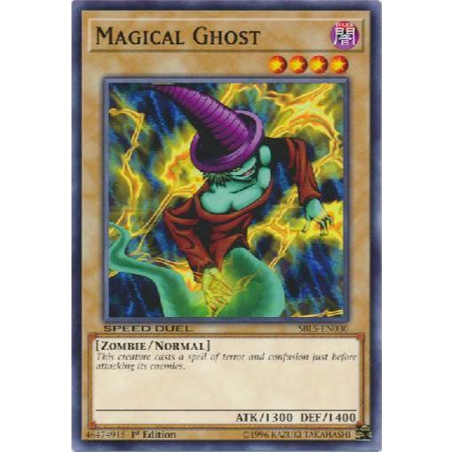 YUGIOH CARDS Un - FANTASMA MAGICO 1ª EDIÇÃO SBLS - PT030 SPEED DUEL