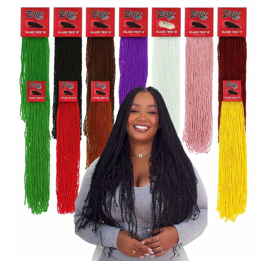 Cabelo Micro Zizi Tranças Sintético Kanekalon Miojinho 80G - Promoção