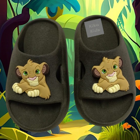 CHINELO NUVEM REI LEAO SIMBA SANDALIA SIMBA INFANTIL REI LEAO LEVE CONFORTAVEL MACIO
