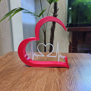 Coração Decorativo - Dia dos Namorados - Enfeite Sala Quarto em Oferta na Shopee