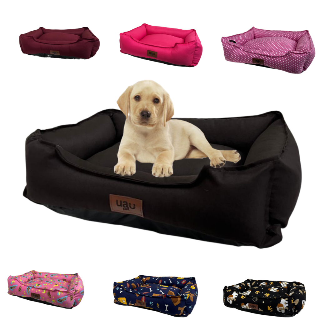 Cama Caminha Pet Confortável P/ Cachorro Gato Casinha Durável Cama Pet Luxo Colchonete Cães e Gatos