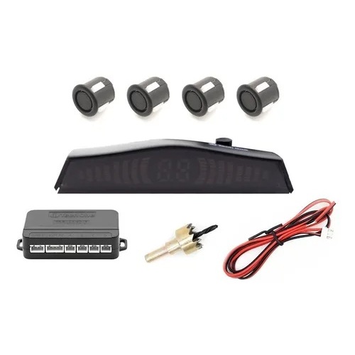 Sensor De Estacionamento Ré Buzzer Universal Cores Tech One Cor Preto Fosco em Oferta na Shopee