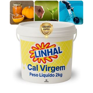 Cal Virgem Agrícola Culinário Linhal Cristaliza Doces Caseiros (HORTAS E PLANTAS/ANTIMOFO) - Escolha em Oferta na Shopee