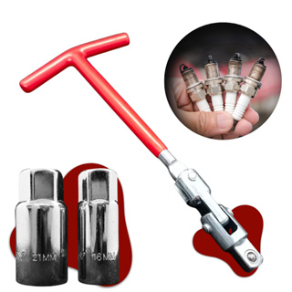 Chave De Vela Articulável Soquetes Encaixe 16mm 21mm Cinoy em Oferta na Shopee