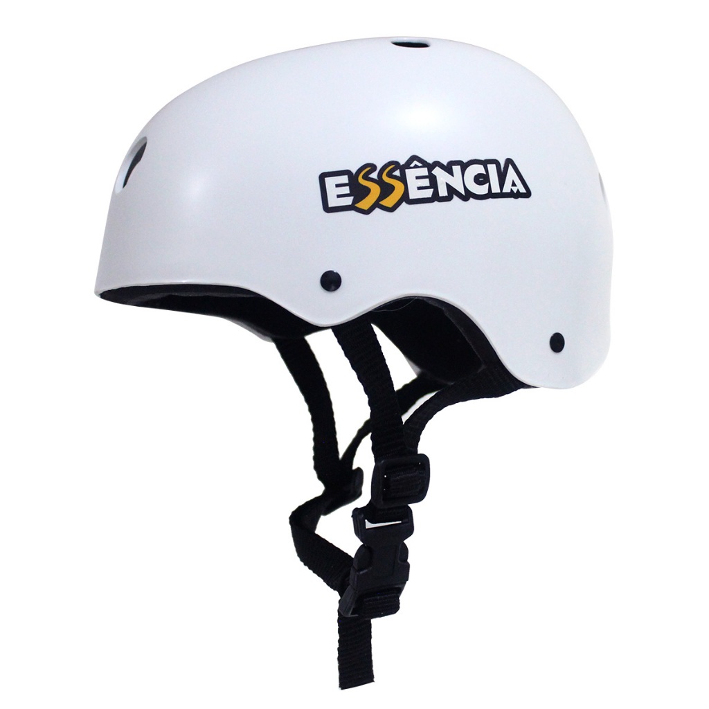 Capacete Skate Patins Jumppings Esportivo Bike Rapel Branco