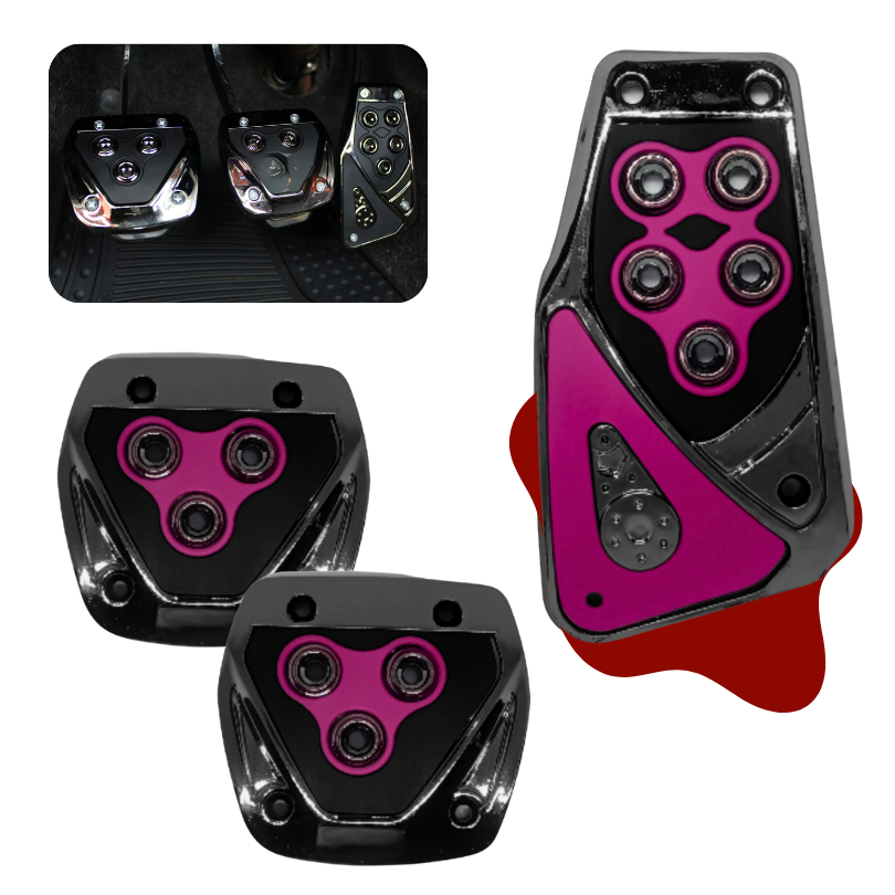 Pedaleira Pedal Automotivo Universal Promoçao Esportivo 24hs em Oferta na Shopee