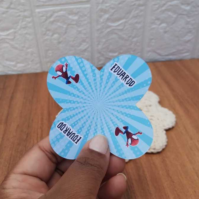 Forminhas para Doces PersonalizadaS HOMEM ARANHA | Brigadeiro | Festa Aniversário Infantil