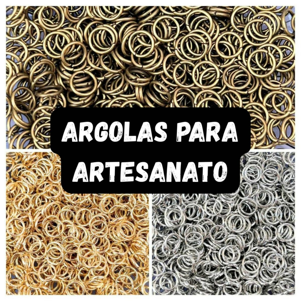 Argola para Artesanato Dourada: Onde Comprar | BuscaProdutos