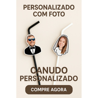 kit canudos personalizados - envio imediato em Oferta na Shopee
