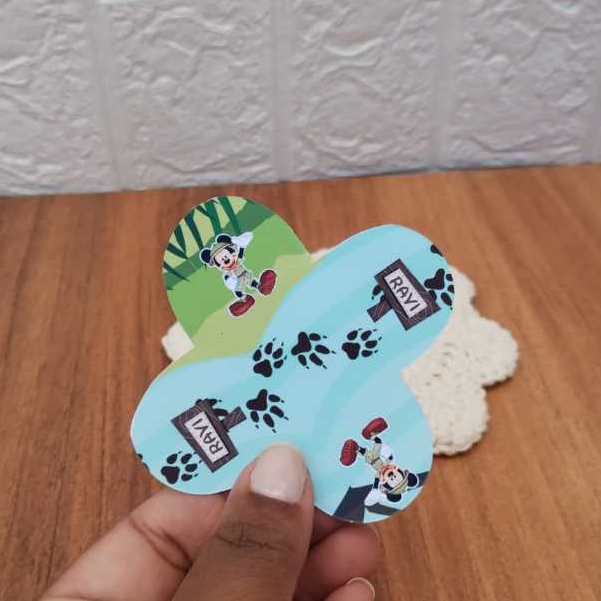 Forminhas para Doces PersonalizadaS MICKEY SAFARI | Brigadeiro | Festa Aniversário Infantil