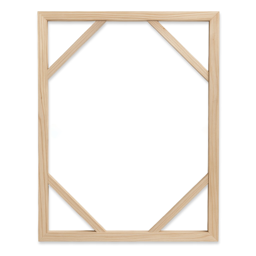 Somente Chassi De Madeira Moldura Para Quadro Grande em Oferta na Shopee