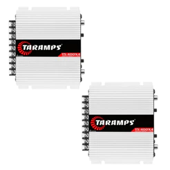 Kit 2 Módulo Amplificador Taramps TS400 400W Rms 4 Canais 2 Ohms