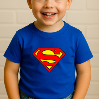 Camiseta infantil masculina superman basica juvenil algodao em Oferta na Shopee