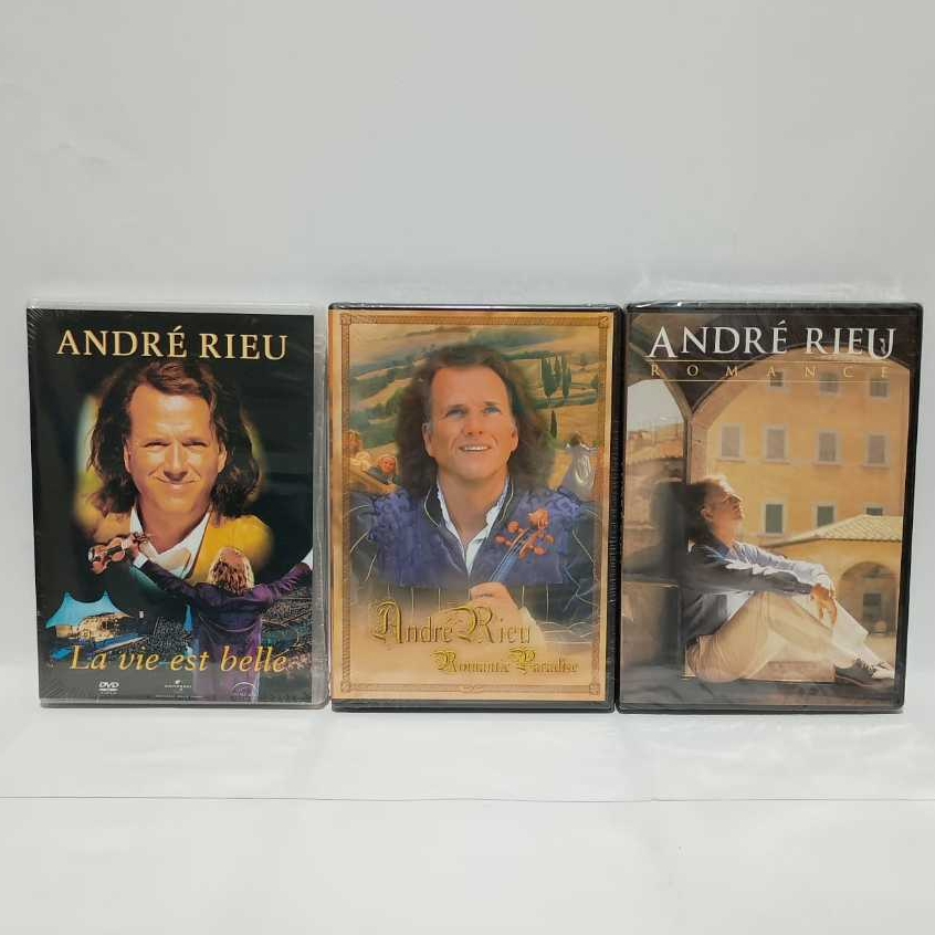 Dvd André Rieu - Romance - Romantic Paradise - La Vie Est Belle (3 Dvds Lacrado)