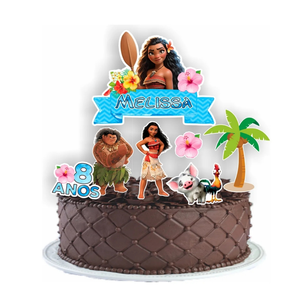 Moana Topo de Bolo: Onde Comprar | BuscaProdutos