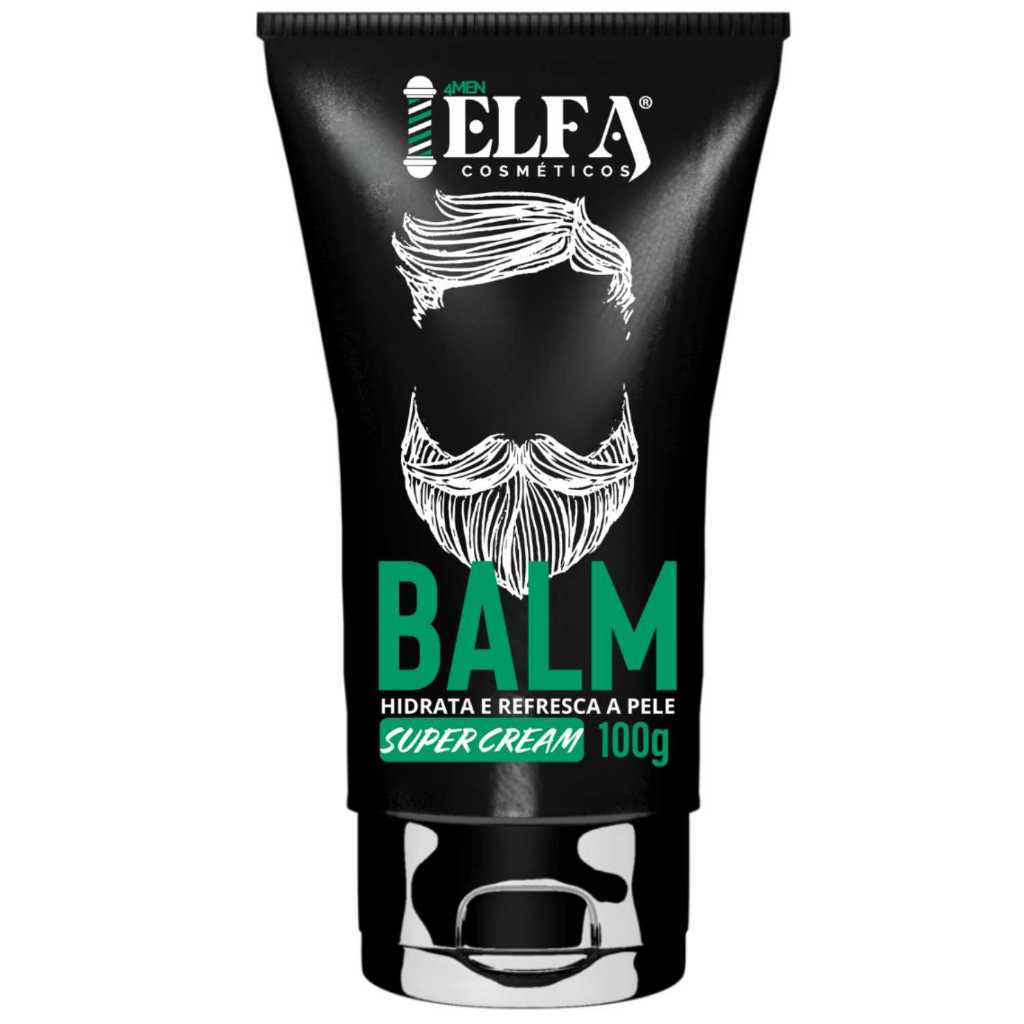 Balm Pós Barba Elfa 4Man 100g | Hidratante Multifuncional