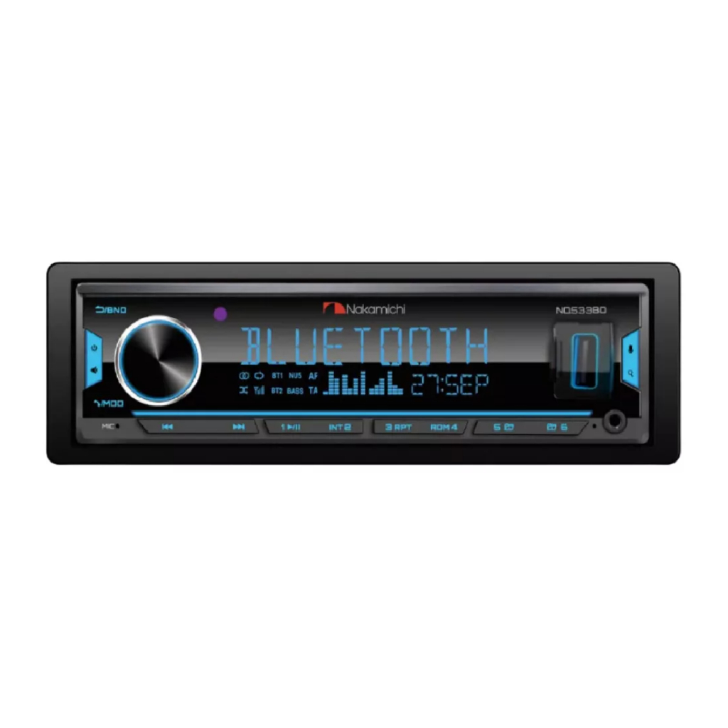Radio Som MP3 Automotivo Nakamichi NQ533BD Usb Bluetooth Fm
