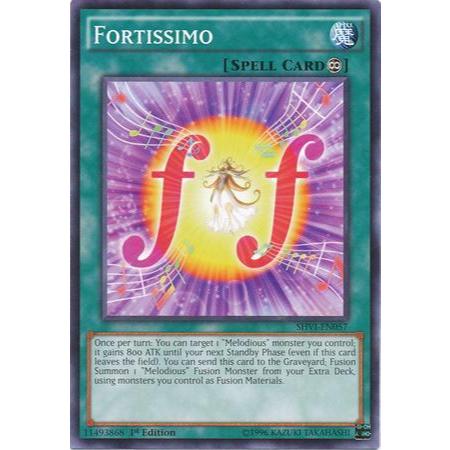 YUGIOH CARDS Un - FORTÍSSIMO SHVI - PT057