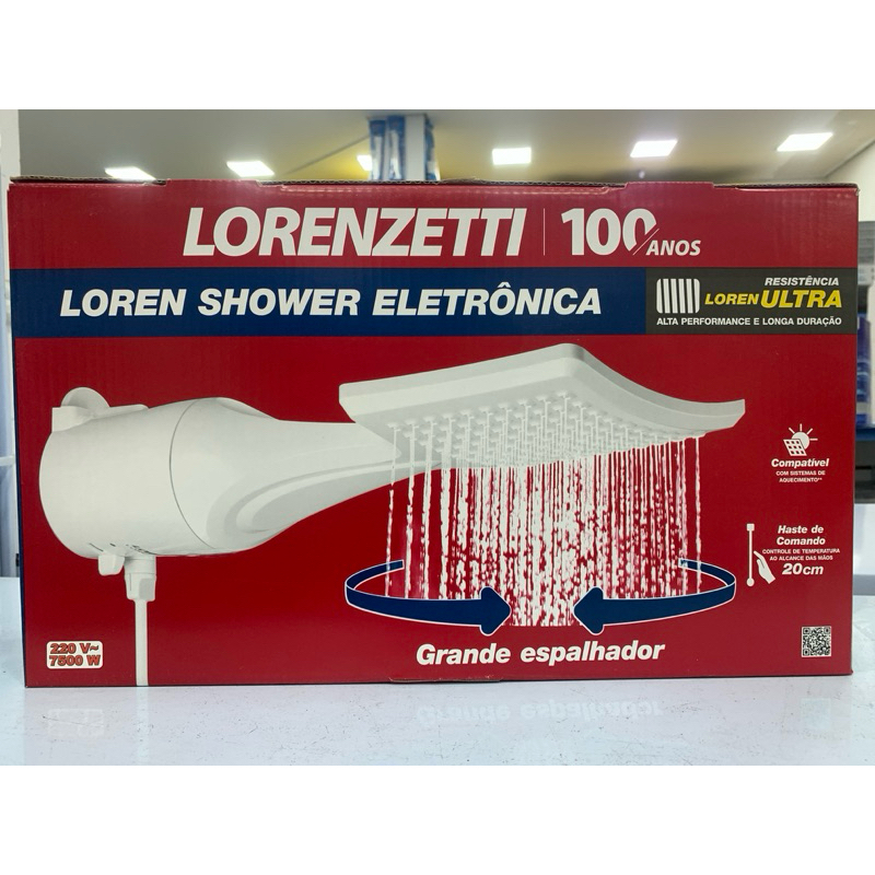 Chuveiro elétrico 4 Temperaturas Loren Shower Lorenzetti