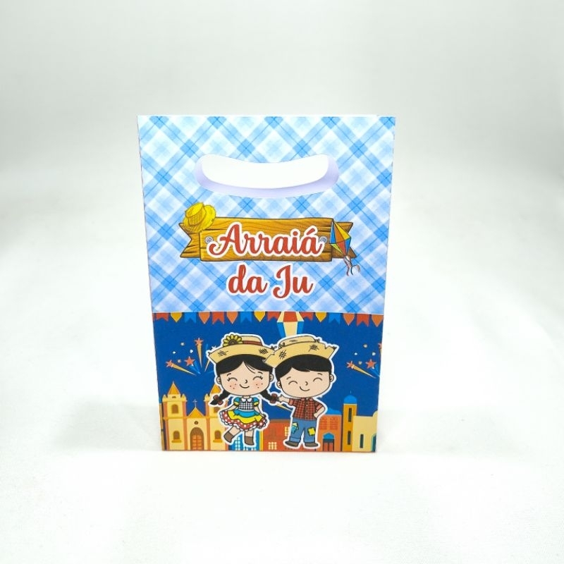 Sacolinha P Personalizada Festa Junina - Lembrancinhas Festa Junina - Sacolinha Surpresa