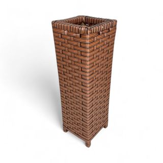 vaso decorativo para plantas flores artificiais fibra sintetica coluna artesanal em Oferta na Shopee