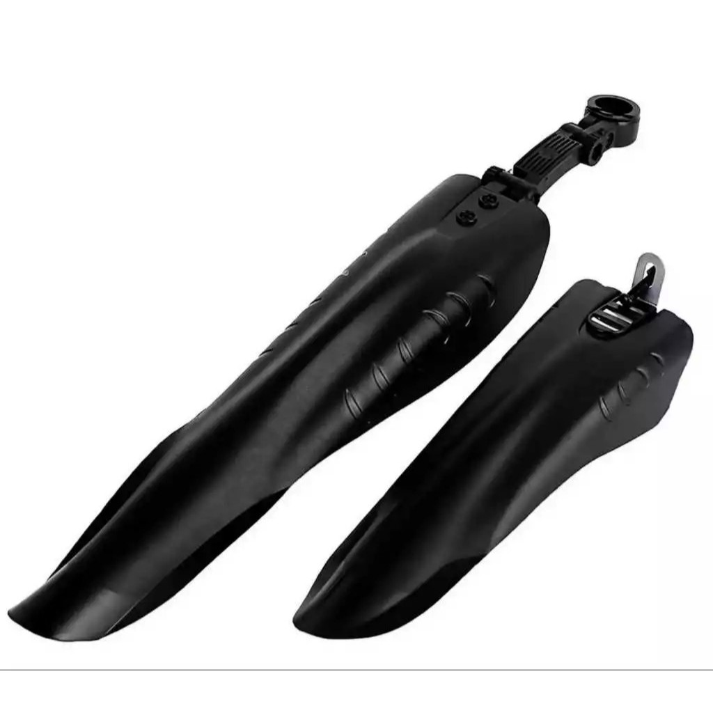 Par Paralamas de Bicicleta Em Nylon Down Hill Cross P/ Aro 20/24/ 26 e 29 Bike Mtb