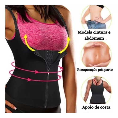 Conta modeladora feminina Sinta afinador de cintura cinta alta compressão abdominal  cinta modeladora plus size em Oferta na Shopee