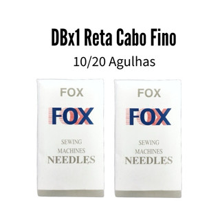 10/20 Agulhas DBx1 Reta Cabo Fino Nº9/10/11/12/14/16/18/19/20/21 Máquina Costura Industrial