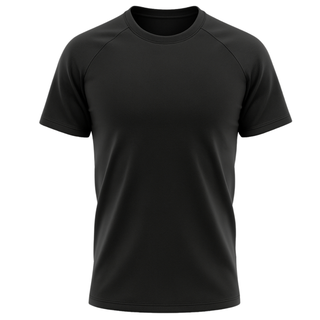 Camiseta Masculina Raglan Dry Fit C/ Proteção Uv Solar Basica Lisa para Academia,Treino e Casual