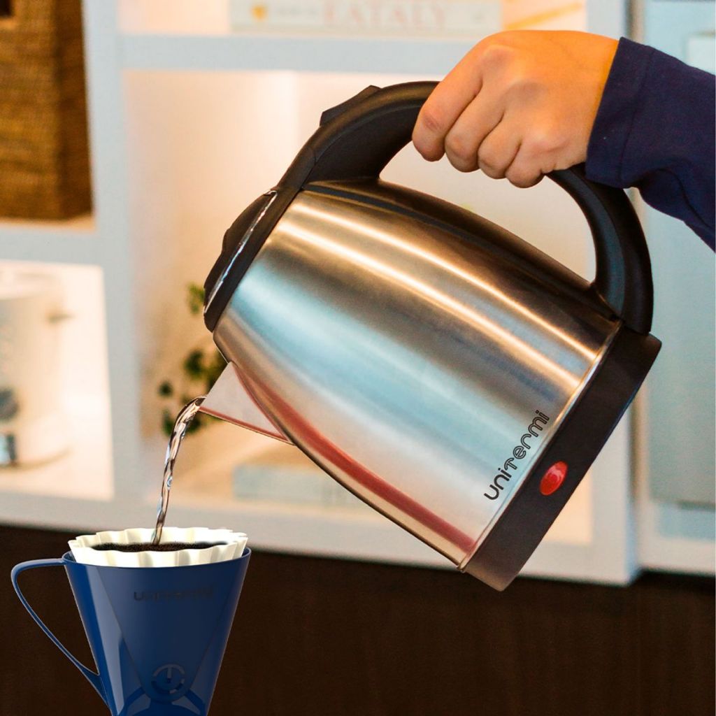 Chaleira Elétrica 1,8 Litros Inox Ideal para Chá, Café e Chimarrão