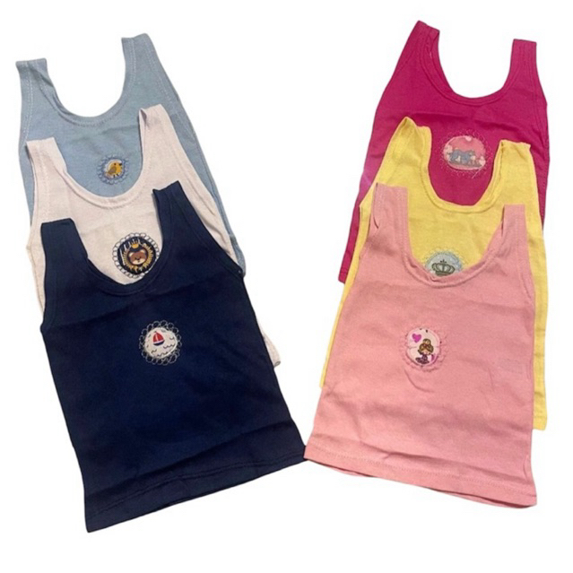 Kit 3 Camisetas Infantil Menina Menino Recém Nascido RN Roupas de Bebê Camiseta Bordado 100% Algodão