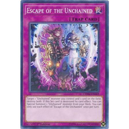 YUGIOH CARDS Un - FUGA DOS DESACORRENTADOS 1ª EDIÇÃO CHIM - PT069