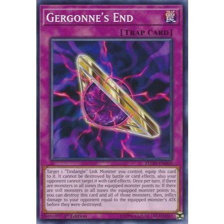 YUGIOH CARDS Un - F.A. EMPATE APERTADO 1ª EDIÇÃO FLOD - PT090