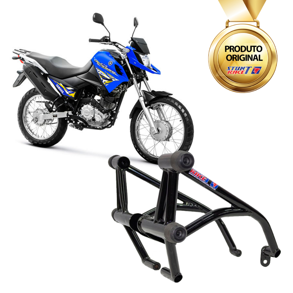Protetor Stunt Race XTZ Crosser 150 Gaiola Stunt Race Preto