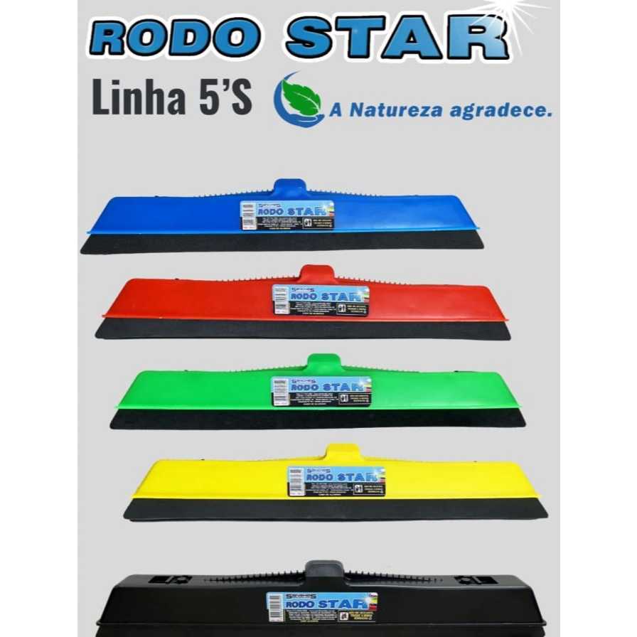 RODO STAR C/CABO 1,50 EXTENSOR ALUMÍNIO- TAMANHO A ESCOLHER