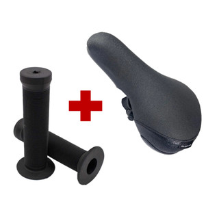 Kit Selim Banco Bmx GTS-K Tipo DDK 243 MTB Freestyle Jump + Manoplas BMX