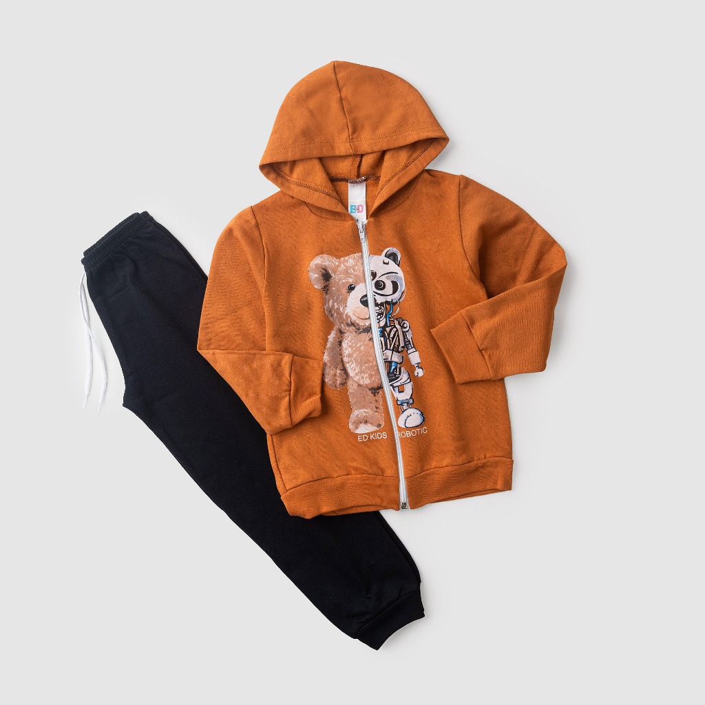 Conjunto Moletom Peluciado Infantil Masculino Menino 2 ao 14 anos - Estoque Na Pronta Entr...