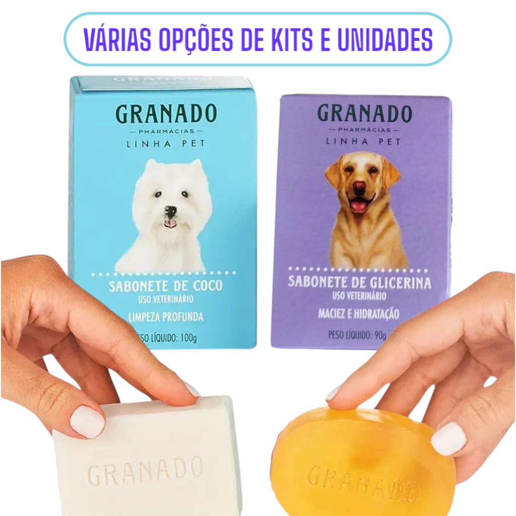 Sabonete Granado Pet – Coco 100g ou Glicerina 90g - PROMOÇÃO em Oferta na Shopee