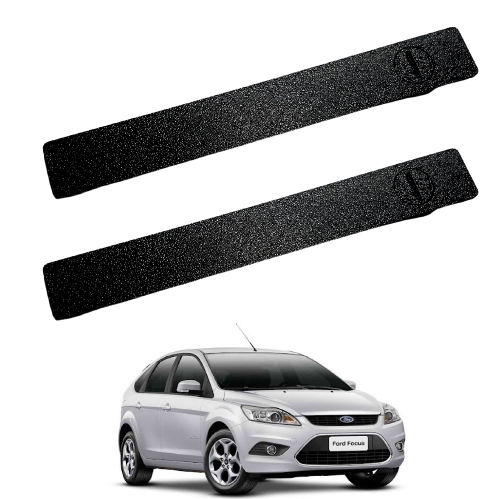 Kit 2 Tampas Do Friso Rack Teto Ford Focus 2009-2013