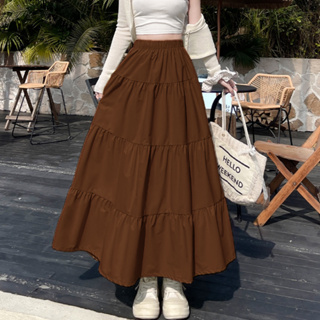 Saia Midi Feminina Tipo Bolo  003039 em Oferta na Shopee