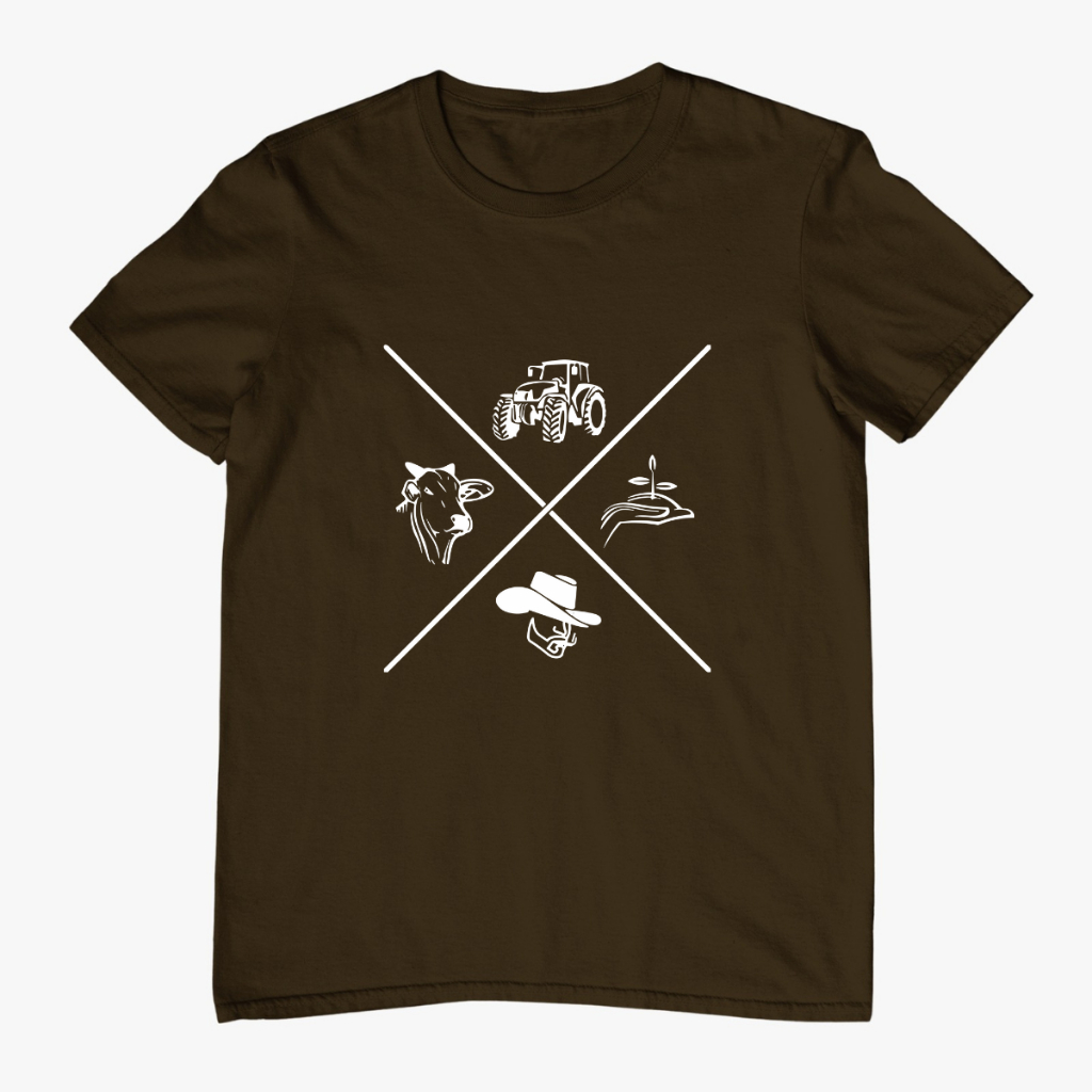 Camiseta Masculina Peão Country Rodeio Agro Roça Countryside Cowboy Boiadeiro