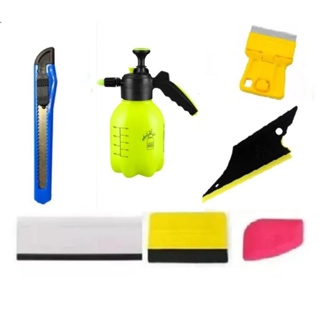 kit de ferramantas para aplicação de insulfilm. jardinagem, lavagem, pulverizador, borrifador, promoção. em Oferta na Shopee