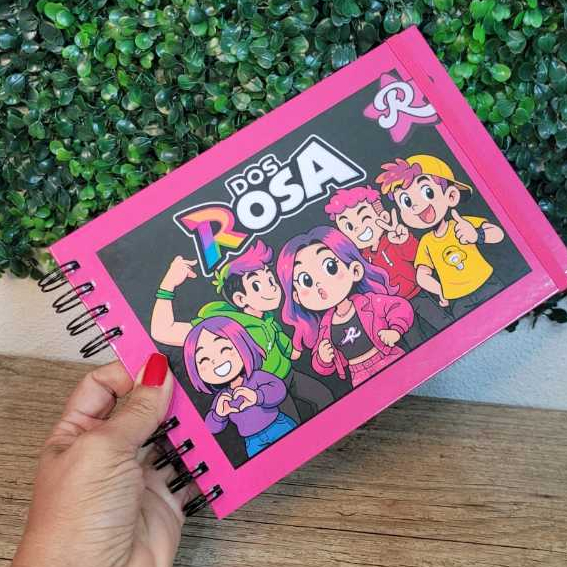 Livro De Colorir Emily Vick / Dos Rosa Capa Dura, 50 Desenhos - Envio Rápido