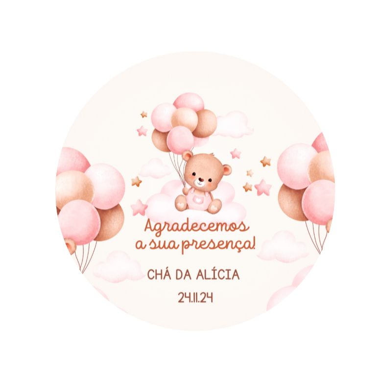 Etiquetas Personalizadas Chá de Bebê/ Fraldas Rótulos/Lacres 4x4 Lembrancinhas-OBRIGATÓRIO ENVIO DO NOME IMEDIATAMENTE em Oferta na Shopee