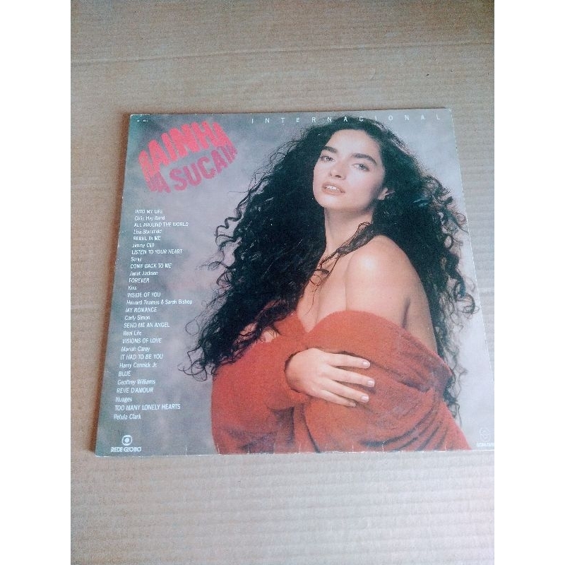LP Trilha Sonora Novela Rainha da Sucata  1990  INTERNACIONAL